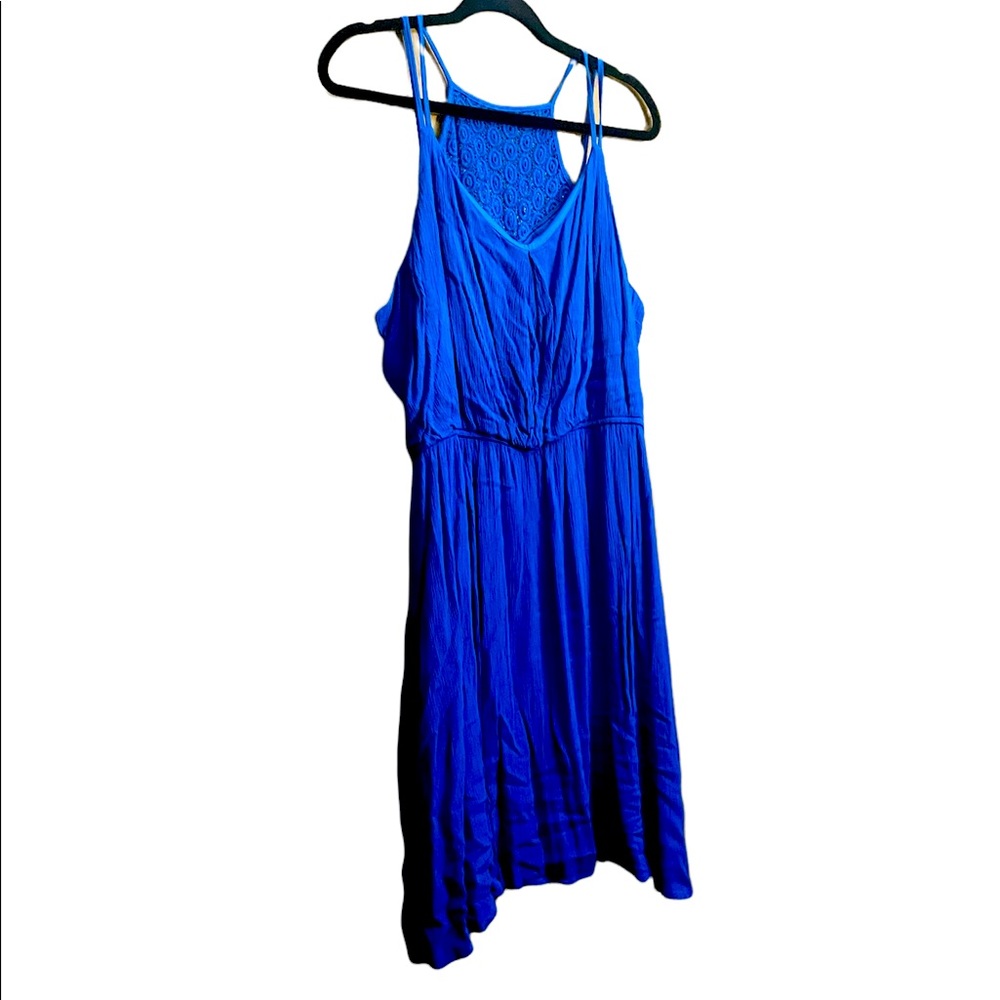 Mini baby doll dress with lace back, Maurice’s sz2